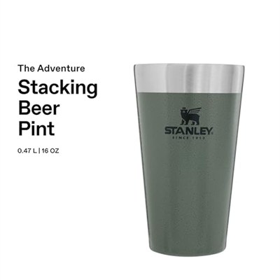 Stanley Adventure Stacking Pint Vakumlu Soğuk İçecek Bardağı, 0.47 L