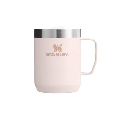 Stanley Classic Legendary Camp Mug Paslanmaz Çelik Termos Bardak, Pembe Kuvars (Rose Quartz), 0.23 Litre