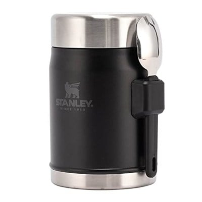 Stanley Classic Yemek Termosu Kaşıklı 0,4 L Siyah