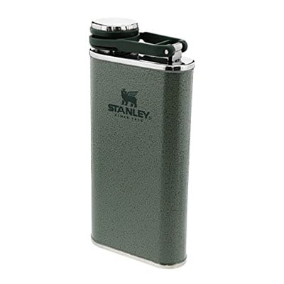 Stanley Klasik Paslanmaz Çelik Cep Matarası, 0.23 Litre, Yeşil (Hammertone Green)