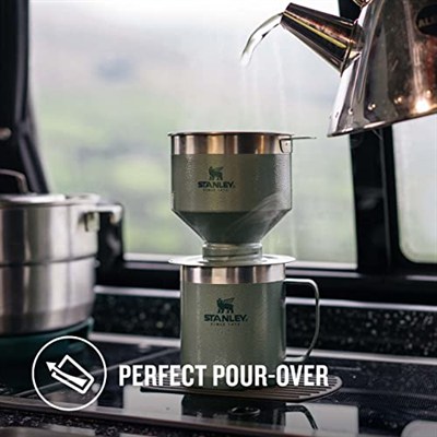 Stanley Pour Over Paslanmaz Çelik Kahve Demleyici