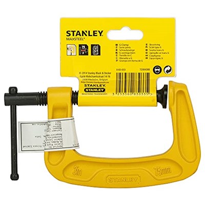 Stanley ST083033 75mm G Tipi İşkence - Bedenler: 75 mm, 100 mm
