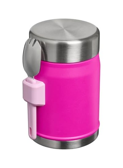 Stanley The Legendary Food Jar + Spork 0.4L / 14oz 10-09382-115 Fuşya