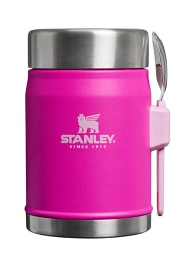 Stanley The Legendary Food Jar + Spork 0.4L / 14oz 10-09382-115 Fuşya
