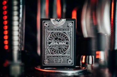 Star Wars Dark Side Silver Edition Oyun Kartı Siyah