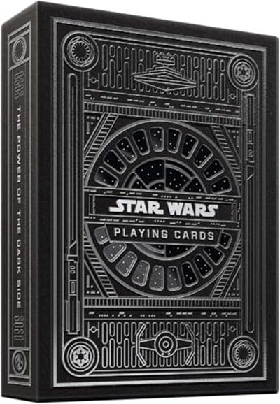 Star Wars Dark Side Silver Edition Oyun Kartı Siyah