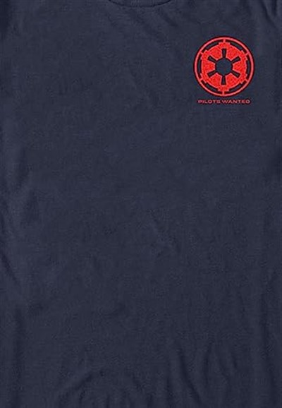 Star Wars Squadrons - Empire Logo Bisiklet Yaka T-Shirt Tişört Erkek
