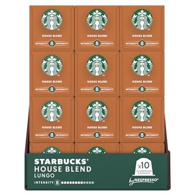 Starbucks By Nespresso House Blend Kapsül Kahve 12 X 10 Adet