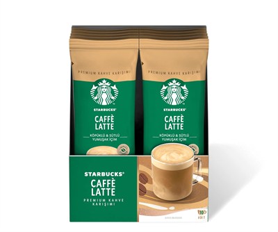 Starbucks Caffè Latte Premium Kahve Karışımı, 10x18 g