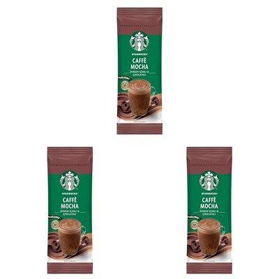 STARBUCKS Caffè Mocha Premium Kahve Karışımı 22 g 3lü paket