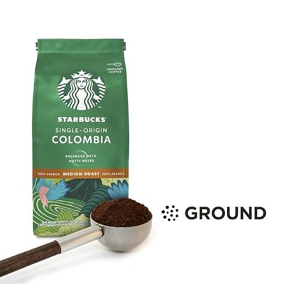 Starbucks Single-Origin Colombia Öğütülmüş Kahve 200 g