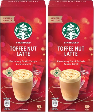 Starbucks Vanilla Latte Premium Kahve Karışımı, 10x21.5 g (2 paketi)