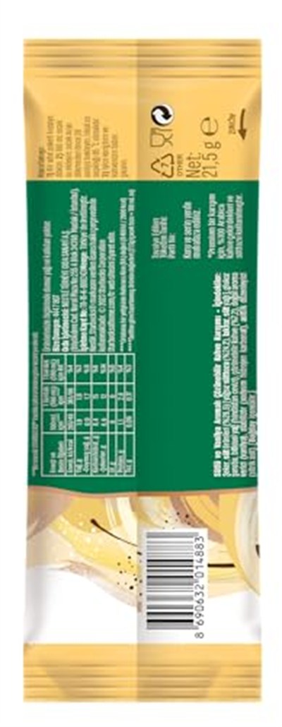 STARBUCKS Vanilla Latte Premium Kahve Karışımı 21,5 g 3lü paket