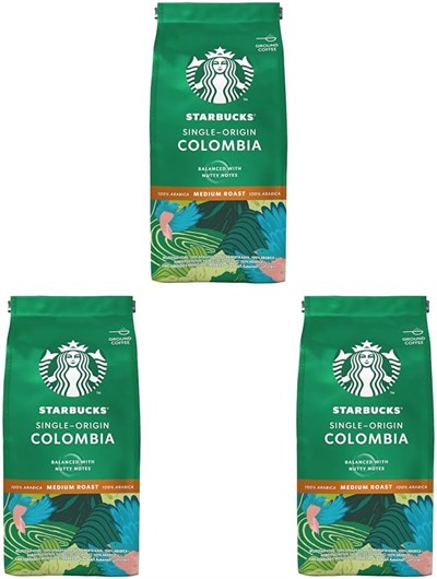 Starbucks Veranda Blend Öğütülmüş Kahve 200 g (2 paketi)