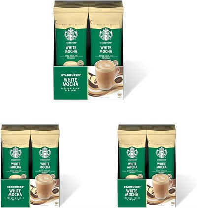 Starbucks White Mocha Premium Kahve Karışımı, 10x24 g
