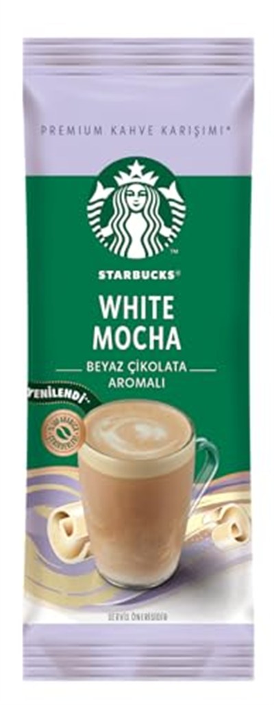 STARBUCKS White Mocha Premium Kahve Karışımı 24 g Tekli Paket