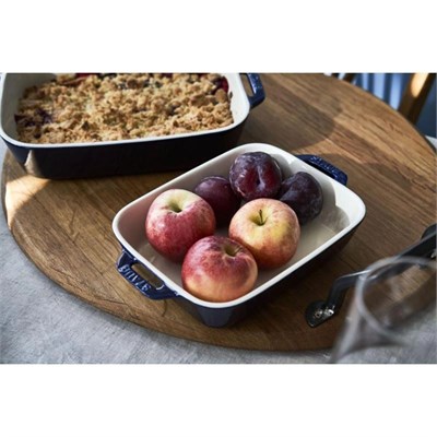 Staub Fırın Kabı Seti 3 Parça Koyu Mavi