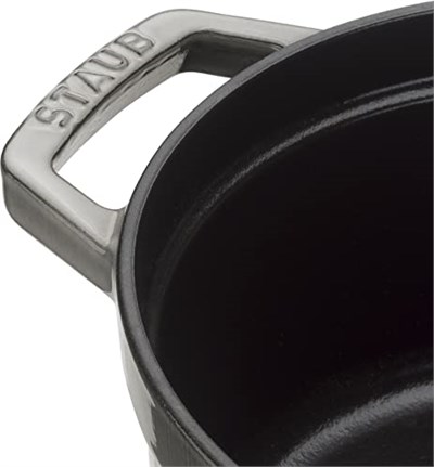 Staub La Cocotte Döküm Tencere, Demir, Gri