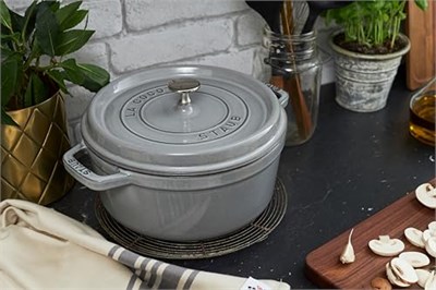 Staub La Cocotte Döküm Tencere, Grafit Gri
