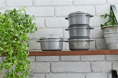 Staub La Cocotte Döküm Tencere, Grafit Gri