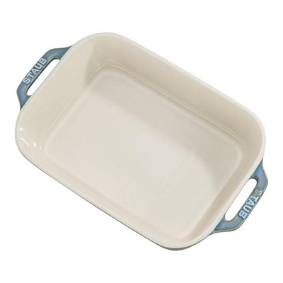 Staub Seramik Dikdörtgen Fırın Kabı 27 X 19 Cm