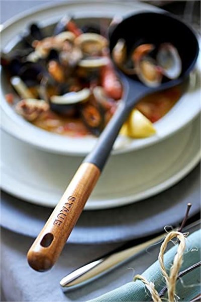 Staub Soup ladle - Seçenekler: 31 cm, 30 cm, One Size, Pilav Kaşığı, Pişirme Kaşığı...