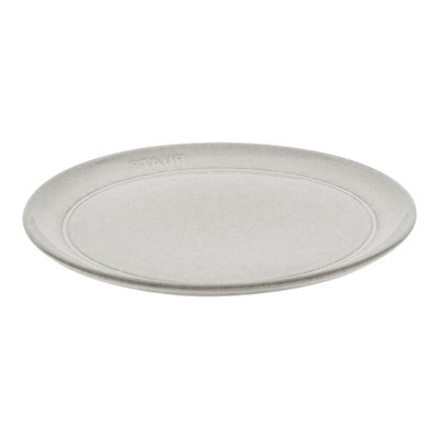 Staub Tabak Sığ, 20 Cm, Seramik, Beyaz Trüf