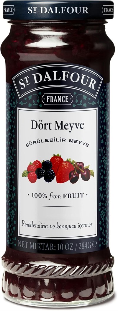 St.Dalfour Dört Meyve Reçeli 284 Gr.