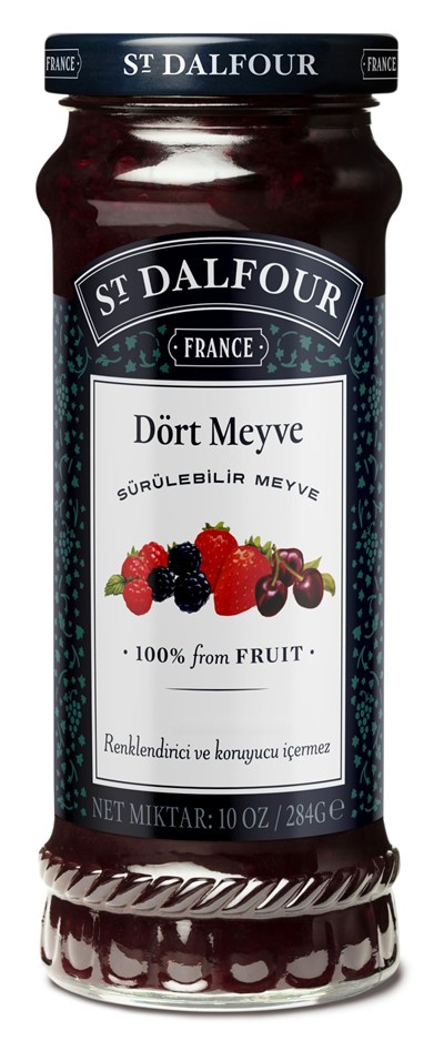St.Dalfour Dört Meyve Reçeli 284 Gr.