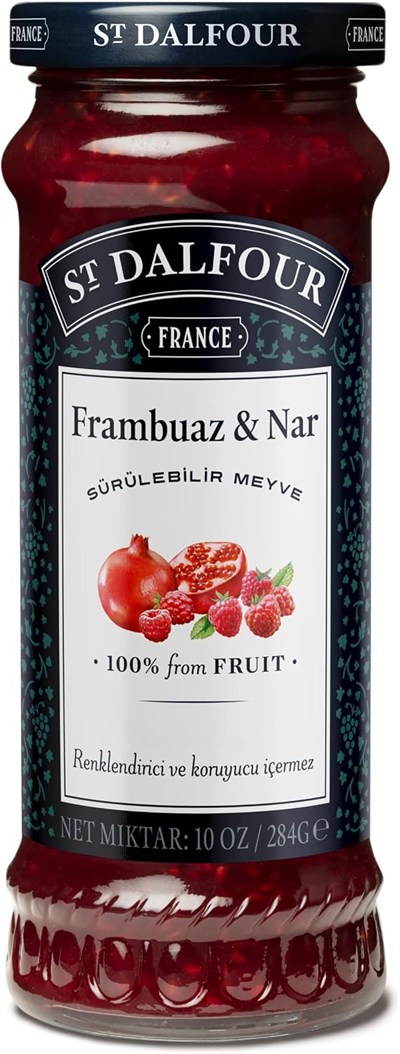 St.Dalfour Frambuaz & Nar Reçeli 284 Gr.