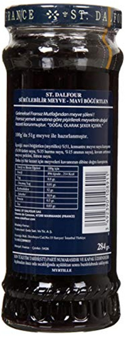 St.Dalfour Mavi Böğürtlen 284 Gr.