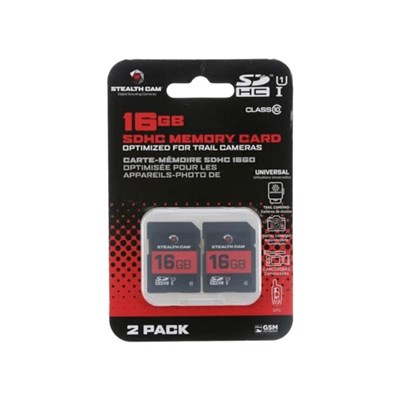 Stealth Cam STC-16GB2PK 16GB SD Kart (2 Paket)