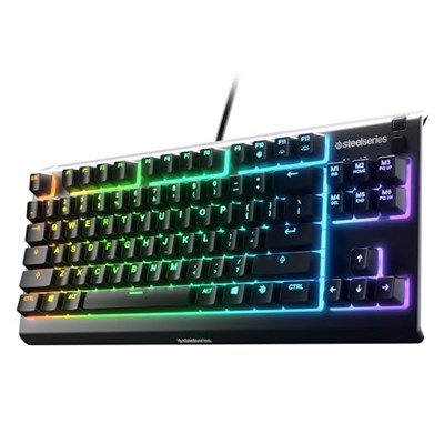 steelseries Apex 3 TKL Türkçe Gaming Klavye Tenkeyless, 8 Bölge RGB Aydınlatma Türkçe QWERTY - Seçenekler: Apex 3 TKL, Apex Pro TKL Wireless, Apex Pro