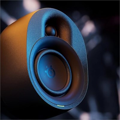 steelseries Arena 7 RGB Aydınlatmalı 2.1 Oyun Hoparlörleri, 2 Yönlü Hoparlör Tasarımı, Reaktif RGB Aydınlatması, USB, Optik, Kablolu, Bluetooth,  - Seçenekler: 2+1, 2+0, 5+1, Arena 3, Arena 7, Arena 9