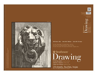 Strathmore (400-107 400 Serisi Çizim, Pürüzsüz Yüzey, 14x17, Beyaz
