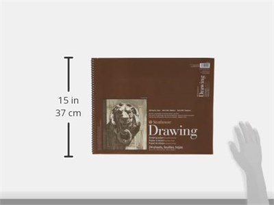 Strathmore (400-107 400 Serisi Çizim, Pürüzsüz Yüzey, 14x17, Beyaz