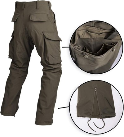 STURM SOFTSHELL HOSE YESIL PANTOLON