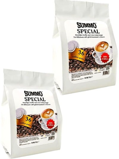 Summo Pods Special 72’li Avantaj Paketi (36X2) Senseo Pad Kahve Kapsülü