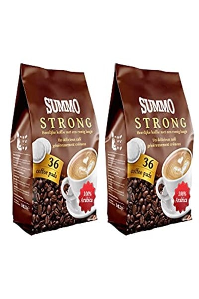 Summo Strong Philips Senseo Pod Kahve Kapsülü 72’li Avantaj Paketi (36X2 Paket)