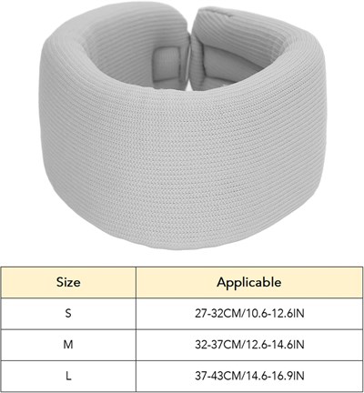 Sünger Boyunluk,boyun Fıtığı,boyun Destek Boyun Düzleşmesi Boyun Ağrısı (LARGE BEDEN)