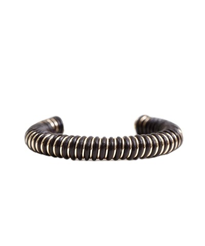 Suni Deri Sarmalı Cuff Bileklik