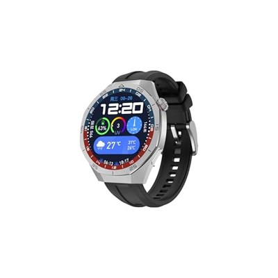 Sunix Amoled Ekran 48mm Metal ve Silikon Kordonlu Akıllı Saat Gri WT6 Pro