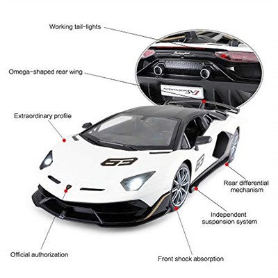 SUNMAN R/C Araba 1/14 Lamborghini Aventador Svj F/F Işıklı 24Ghz