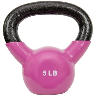 Sunny Health & Fitness Vinil Kaplamalı Kettlebell, Güç Ağırlık Antrenmanı ve Savurma Egzersizi için