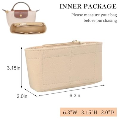 Sunshine smile Le Pliage Organizer Mini,Longchamp çanta mini için düzenleyici, Longchamp mini için çanta düzenleyici, Longchamp çanta kadınlar için mini boyut, organizer, tekli mini