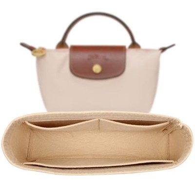 Sunshine smile Le Pliage Organizer Mini,Longchamp çanta mini için düzenleyici, Longchamp mini için çanta düzenleyici, Longchamp çanta kadınlar için mini boyut, organizer, tekli mini