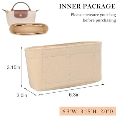 Sunshine smile Le Pliage Organizer Mini,Longchamp çanta mini için düzenleyici, Longchamp mini için çanta düzenleyici, Longchamp çanta kadınlar için mini boyut, organizer, tekli mini