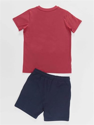 Süper Güçlü Erkek Çocuk T-shirt Şort Takım