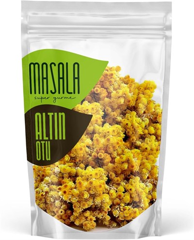 Super Gurme Masala Altın Otu (Ölmez Çiçek) 30 g - Everlasting Flower (Helichrysum arenarium)