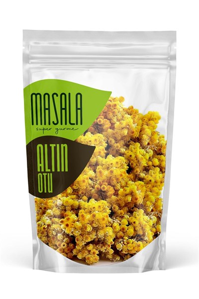 Super Gurme Masala Altın Otu (Ölmez Çiçek) 30 g - Everlasting Flower (Helichrysum arenarium)